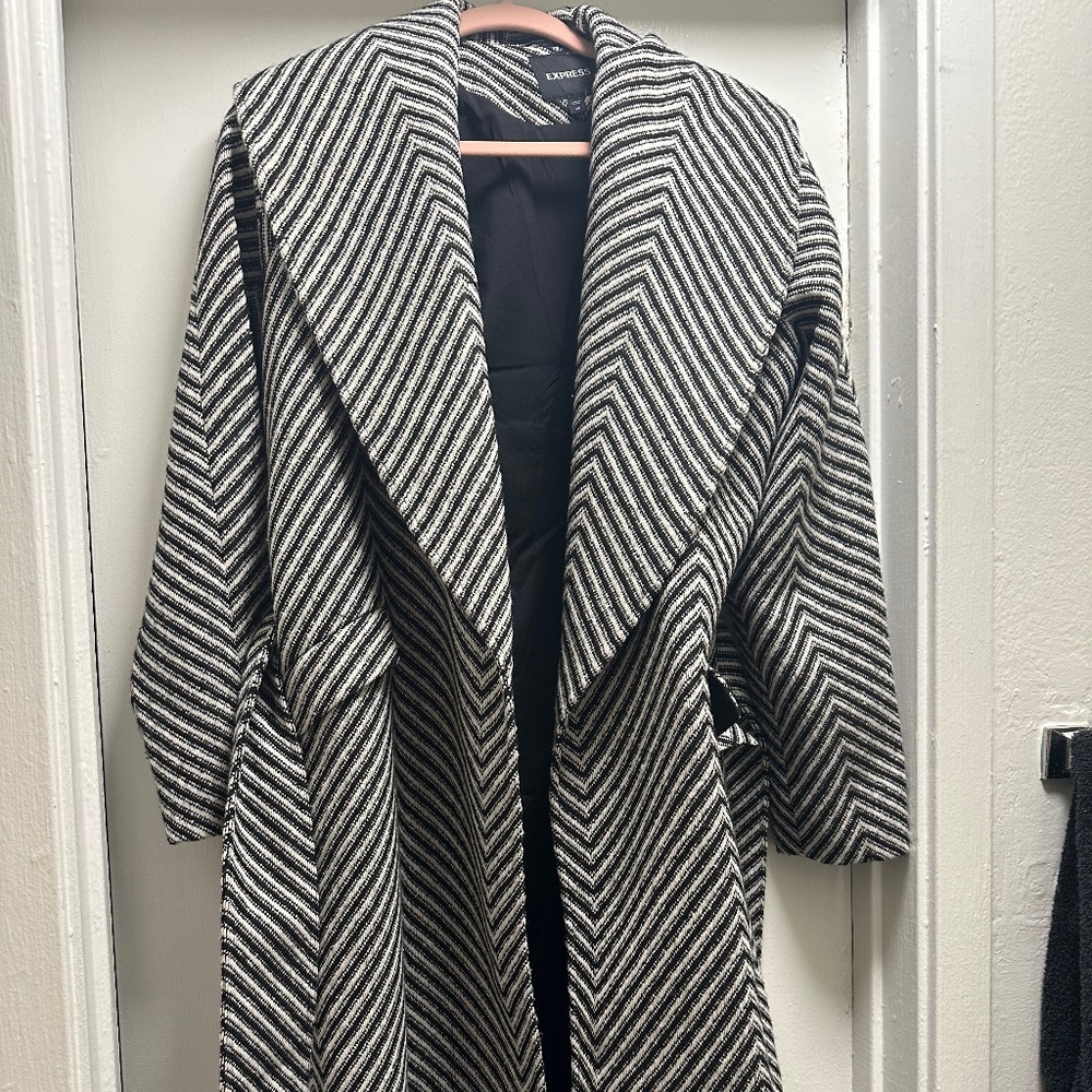 Express wool peacoat